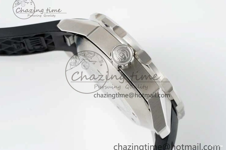 MIROTIME 1225 Aquatimer Automatic SS RSF 1:1 Best Edition White Orange Dial on Black Rubber Strap A Supportive 7069